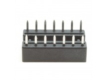 Панельки под микросхемы CONNFLY DS1009-14AT1NX-0A2 (DIP-14) DIPпанель 14 конт. ширина 7,62мм