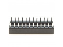 Панельки под микросхемы CONNFLY DS1009-24AT1NS-0A2 (DIP-24) DIPпанель 24 конт. ширина 7,62мм