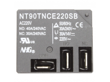 Реле электромагнитные FORWARD NT90T-N-C-E-AC220V-S-B Реле 220ВSPDT 240В 40А