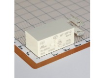 Реле электромагнитные HONGFA HF115F-Q/024-1H Реле 24В SPST-NO250В 20А (AgNi) с вертикальными клеммами 6,3мм