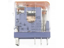 Реле электромагнитные LANBOO LBJ13A Реле LBJ13A-22/AC220V/8A смеханическим и LED индикатором 220В DPDT 250В 8А 8pin