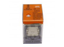 Реле электромагнитные LANBOO LBJ21A Реле LBJ21A-22/DC12V/12A смеханическим и LED индикатором 12В DPDT 250В 12А контакты 2,6мм8pin