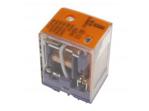 Реле электромагнитные LANBOO LBJ21A Реле LBJ21A-22D/DC12V/12A смеханическим и LED индикатором 12В DPDT 250В 12А контакты 4,8мм8pin