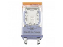 Реле электромагнитные LANBOO LBJ21A Реле LBJ21A-22T/DC24V/12A смеханическим и LED индикатором 24В DPDT 250В 12А контакты 2,6мм8pin, ручная коммутация