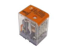Реле электромагнитные LANBOO LBJ21A Реле LBJ21A-44/AC220V/5A смеханическим и LED индикатором 220В 4PDT 250В 5А контакты 2,6мм14pin