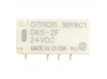 Реле электромагнитные OMRON G6S-2F 24VDC Реле 24В DPDT