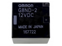 Реле электромагнитные OMRON G8ND-2 12VDC Реле 12В (225 Ом) DPDT16В 30А (AgSnO)