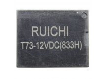 Реле электромагнитные Ruichi T73-12VDC Реле 12В SPDT 250В 10А