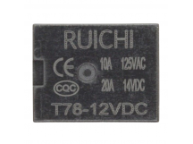 Реле электромагнитные Ruichi T78-12VDC Реле 12В SPDT 125В 10А