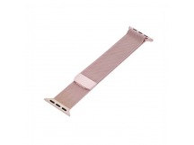 Ремешок для Apple Watch 42mm/44mm/45mm/49mm (металл, розовый)