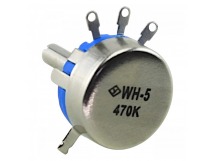 Резисторы переменные NONAME WH5-1А-470K Резистор переменный470 кОм 20% 0,1Вт длина вала 16мм (6мм)