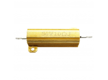 Резисторы постоянные >2Вт NONAME RX24-50W-10R Резисторнагрузочный 50Вт 10 Ом 5% в алюминиевом корпусе
