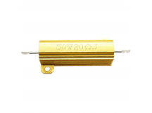 Резисторы постоянные >2Вт NONAME RX24-50W-20R Резисторнагрузочный 50Вт 20 Ом 5% в алюминиевом корпусе