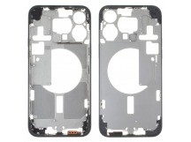 Средняя часть корпуса для iPhone 15 Pro Max (синий), ориг