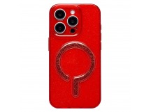 Чехол-накладка - SM050 SafeMag для "Apple iPhone 15 Pro Max" (red) (245429)