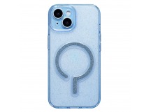 Чехол-накладка - SM050 SafeMag для "Apple iPhone 15" (blue) (245405)