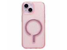 Чехол-накладка - SM050 SafeMag для "Apple iPhone 15" (pink) (245460)