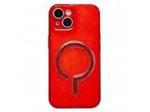 Чехол-накладка - SM050 SafeMag для "Apple iPhone 15" (red) (245427)