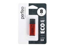 Флеш-накопитель USB2.0 8Gb Perfeo E03 (PF-E03R008ES) красный, шт