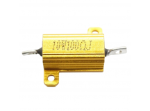 Резисторы постоянные >2Вт NONAME RX24-10W-100R Резисторнагрузочный 10Вт 100 Ом 5% в алюминиевом корпусе