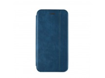Сумка футляр-книга для Samsung A52/A525 Galaxy A52 (2021) (экокожа,с силиконовым креплением, на магните, синяя (PREMIUM Line)) Faison
