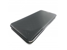 Сумка футляр-книга для Samsung A52/A525 Galaxy A52 (2021) (экокожа,с силиконовым креплением, на магните, черная (PREMIUM) Faison