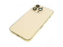 Задняя крышка для iPhone 13 Pro (золото) в сборе, ориг
