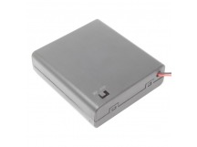 Батарейные отсеки DAIER BH5-4003 Батарейный отсек 4xAA с крышкой ивыключателем