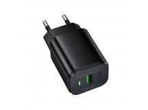 Сетевой адаптер питания BOROFONE BAS82A QC 3.0 (черный)