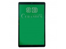 Пленка/стекло на дисплей для Samsung T510/T515 Galaxy Tab A 10.1"(Gorilla Glass) 9D (черный)  Ceramics, техпак