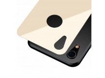 Пленка/стекло для iPhone XR (Gorilla Glass) (на заднюю крышку) (золото)Baseus