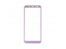 Пленка/стекло на дисплей для Samsung J6/J600 Galaxy J6 (2018) (GorillaGlass) (фиолетовая) LuxCase