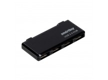 Хаб USB SMARTBUY SBHA-6110-K (4 порта 4USB2.0) черный