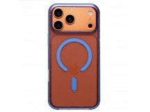 Чехол-накладка PC Clear Case SafeMag для "Apple iPhone 17 Pro Max/18 Pro Max" (blue) (246241)
