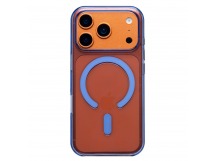 Чехол-накладка PC Clear Case SafeMag для "Apple iPhone 17 Pro/18 Pro" (blue) (246239)