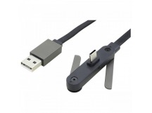 Кабель USB - Type-C (в коробке) 60W (3A) белый 1,2м, HOCO (U150)