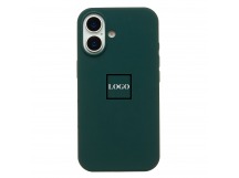 Чехол-накладка ORG Soft Touch для "Apple iPhone 16" (49) (green black) (246720)
