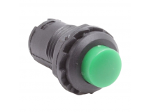 Кнопки на панель DAIER DS-227/G Кнопка на панель зеленая безфиксации OFF-(ON) SPST 250В 1,5А (12,4мм)