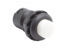 Кнопки на панель DAIER DS-227/W Кнопка на панель белая без фиксацииOFF-(ON) SPST 250В 1,5А (12,4мм)