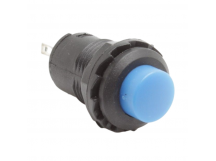 Кнопки на панель DAIER DS-228/BL Кнопка на панель синяя с фиксациейON-OFF SPST 250В 1,5А (12,4мм)