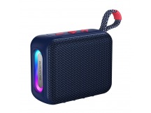 Портативная колонка BOROFONE BR106 (Bluetooth/USB/TF/LED подсветка/8Вт) синяя