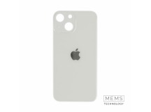Задняя крышка (стекло) Узкий вырез iPhone 13 Mini (White)