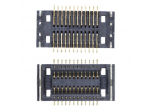 Коннектор дисплея для Nokia3120c/3600s/3720c/5310/5320/5610/5630/5700/6110n/6120c/6220c/6300/6303/6500c/6500s/7310/7500/7610sn/8600/E51/E65/E90/N71/N73/N93 24pin