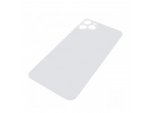 Задняя крышка для iPhone 11 Pro Max (серебро) с широкимиотверстиями