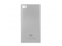 Задняя крышка для Xiaomi Mi 3 (серебро)