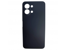 Чехол силиконовый Tecno Spark Go3 Silicone Cover без лого темно-синий