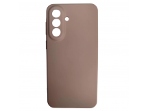 Чехол силиконовый Samsung A37 Silicone Cover без лого пудра