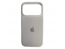 Чехол силиконовый Silicone Case ORG iPhone 17 Pro белый (01)