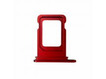 Держатель сим для iPhone 12 (красный) (2sim)