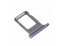 Держатель сим для iPhone 12 Pro/12 Pro Max (серебро) (2sim)
